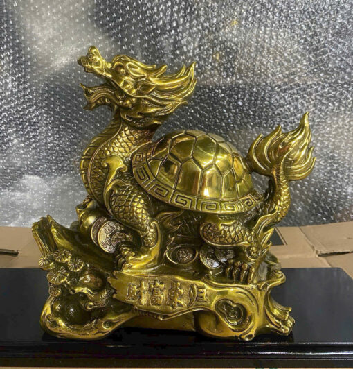Tượng đồng long quy