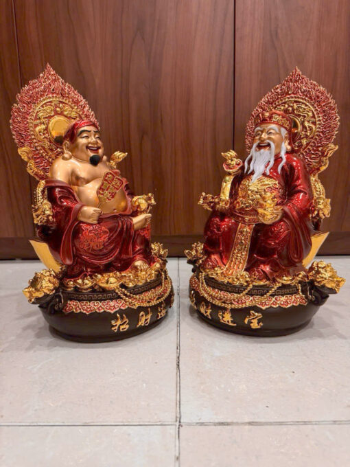Tượng đồng tài lá đề địa vẽ thủ công - Ảnh 6