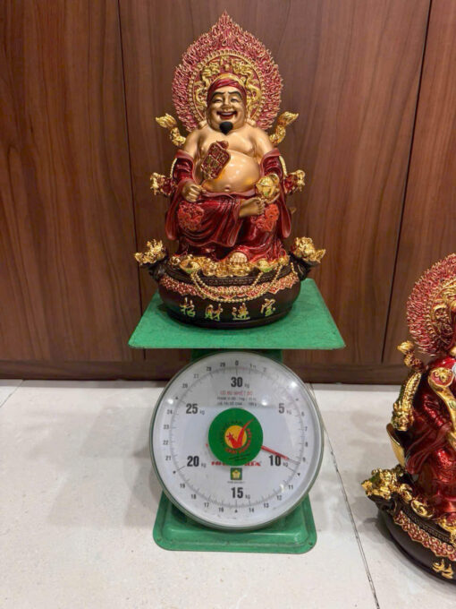 Tượng đồng tài lá đề địa vẽ thủ công - Ảnh 9