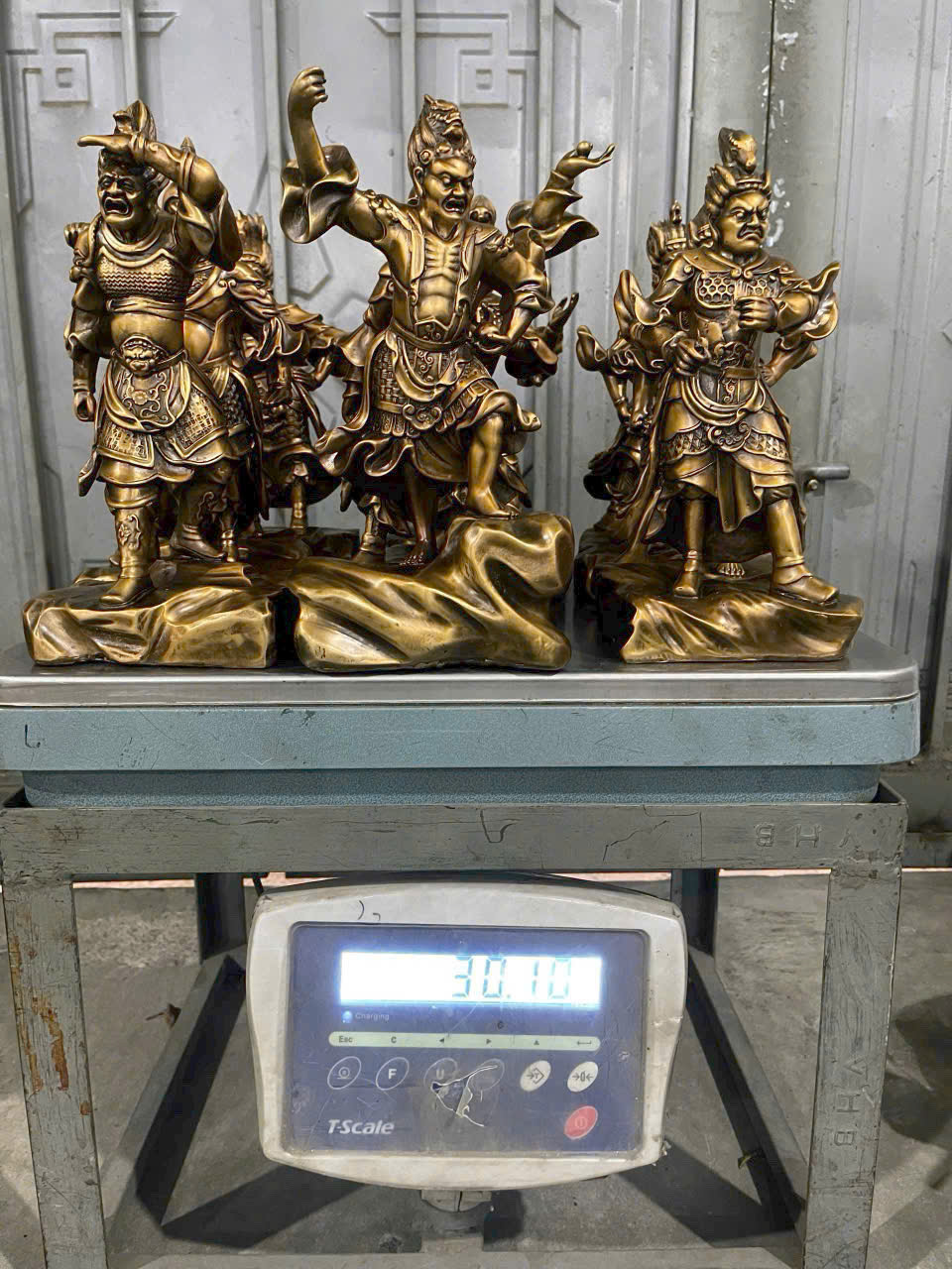 Tượng đồng 12 vị Dược Xoa cao 30cm - Ảnh 3