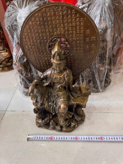Tượng đồng Quan Âm tự tại - Ảnh 8