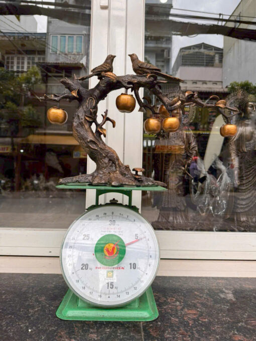 Tượng đồng chim uyên ương tài lộc - Ảnh 2