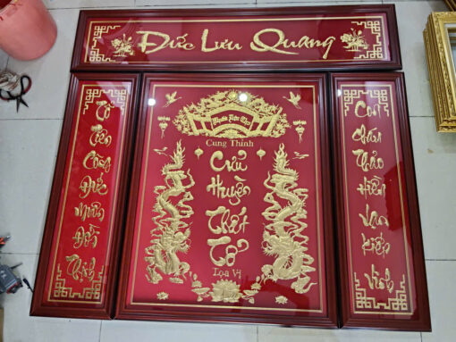 bài vị dát vàng